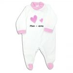 Baby onesie "Mum + me"